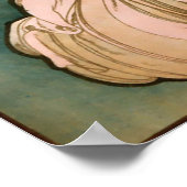 アルフォンスミュシャ- F. Champenois Imprimeur-Editeu ポスター (角)