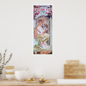 アルフォンスミュシャ。Imprimerie Cassan Fils, 1897 ポスター (キッチン)