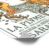 アルフォンスミュシャ- Sarah Bernhardt ポスター (角)