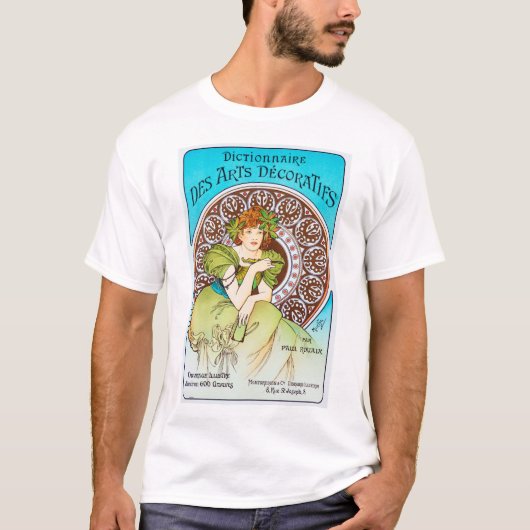 アルフォンスミュシャ Tシャツ (正面)