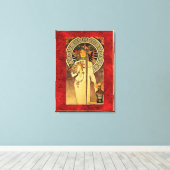 アルフォンスミュシャ: The Trappistine キャンバスプリント (インサイチュ (ウッドフロア))