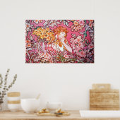 アルフォンスヴェルアールヌーボーポスター ポスター (キッチン)