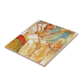 アルフォンス島のミュシャによるスラブの叙事詩 タイル (側面)