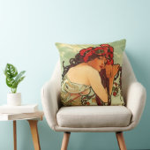 アルフォンス島のミュシャによる夏 クッション (椅子)