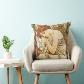 アルフォンス島のミュシャによる夜の残りのヴィンテージの新しい クッション (椅子)