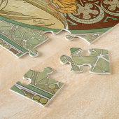 アルフォンス島のミュシャによる月桂樹 ジグソーパズル (側面)