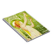 アルフォンス島のミュシャのアブサンのRobetteのノート ノートブック (右側)