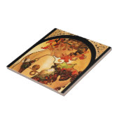 アルフォンス島のミュシャのフルーツのタイル タイル (側面)