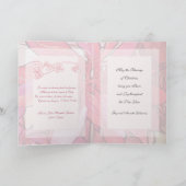 アルフォンス島のミュシャのポインセチアのクリスマスカードのテンプレート シーズンカード (内部)