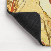 アルフォンス島のミュシャの夏のマウスパッド マウスパッド (コーナー)