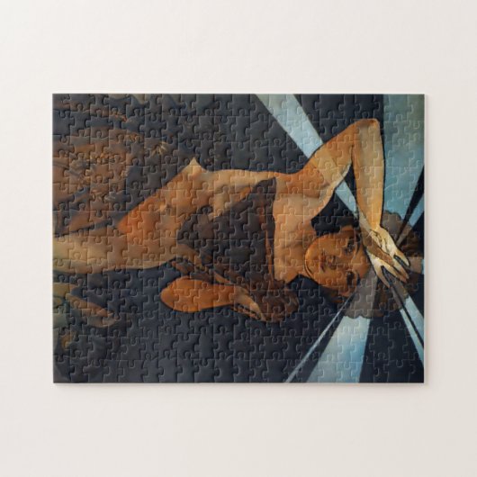 アルフォンス島のミュシャの明けの明星のパズル ジグソーパズル (横)