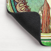 アルフォンス島のミュシャの月桂樹のマウスパッド マウスパッド (コーナー)