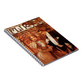 アルフォンス島のミュシャの浮気者のノート ノートブック (右側)