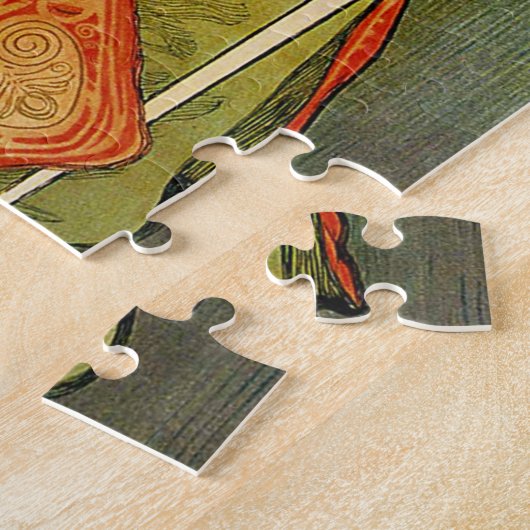 アルフォンス島のミュシャのSokolのフェスティバルのパズル ジグソーパズル (側面)