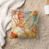 アルフォンス島のミュシャスラブの叙事詩の装飾用クッション クッション (ブランケット)