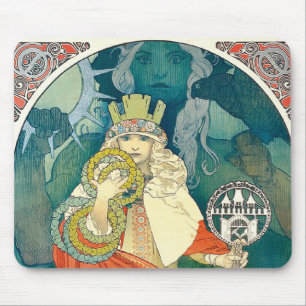 アルフォンス島のミュシャ第6 Sokol Festival 1912年 マウスパッド