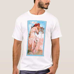 アルフォンス島のミュシャ Tシャツ