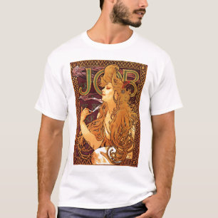 アルフォンス島のミュシャ Tシャツ