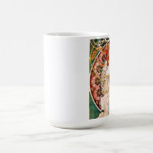 アルフォンス島のミュシャF. Champenois Mug コーヒーマグカップ (中央)