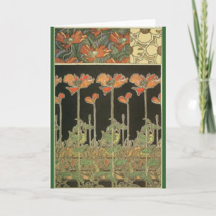 アルフォンス島マリアのミュシャの~ Decoratifs カード