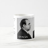 アルフォンス島「Al」Capone コーヒーマグカップ (中央)