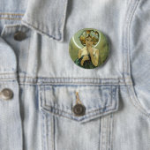 アルフォンス島Mucha Clair De Lune Button 缶バッジ (インサイチュ)