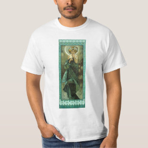 アルフォンス島Mucha Clair De Lune T-shirt Tシャツ