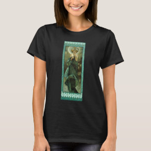 アルフォンス島Mucha Clair De Lune T-shirt Tシャツ