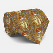 アルフォンス著「秋」 [アルフォンス]ミュシャ ネクタイ (ロール)