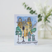 アルフォンス・ドヴィーユ広場 | フランス, パリ ポストカード (スタンド正面)