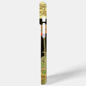アルフォンス・ミュシャによるアール・ヌーヴォー装飾芸術（オレンジの花） Case-Mate iPhoneケース (裏面 / 左)