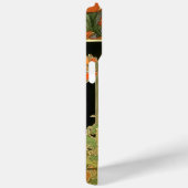 アルフォンス・ミュシャによるアール・ヌーヴォー装飾芸術（オレンジの花） Case-Mate iPhoneケース (裏面 / 右)