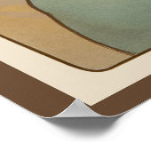 アルフォンス・ミュシャによるフルーツ、ビンテージアートヌーボー ポスター (角)