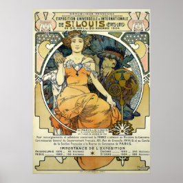 アルフォンス・ミュシャによる1904年万国博覧会の作品 ポスター