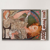アルフォンス・ミュシャによるLance parfum Rodo ジグソーパズル (横)