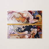 アルフォンス・ミュシャのアールデコの新しいによる4季節 ジグソーパズル (横)