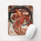 アルフォンス・ミュシャのダンス マウスパッド (マウス)