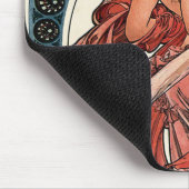 アルフォンス・ミュシャ1898年著ダンス マウスパッド (コーナー)