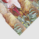 アルフォンス・ミュシャ1900エメラルド宝石 薄葉紙 (詳細)