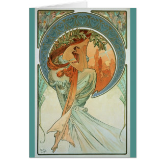 アルフォンス・ミュシャ-アールヌーボー著詩歌