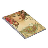 アルフォンス・ミュシャ - アール・ヌーボーの巨匠 ノートブック (右側)