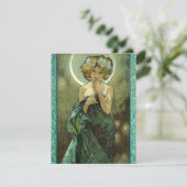 アルフォンス・ミュシャ クレア・ド・ルーン 招待状 (スタンド正面)