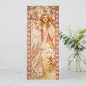 アルフォンス・ミュシャ ジョアンヌ・ダルクの招待状 招待状 (スタンド正面)