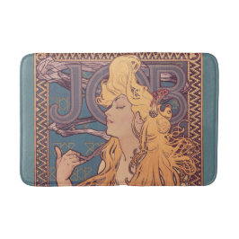 アルフォンス・ミュシャ ジョブ アール・ヌーヴォー 女性 バスマット