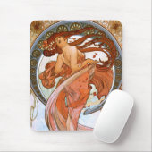 アルフォンス・ミュシャ: ダンス マウスパッド (マウス)