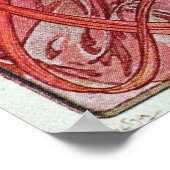 アルフォンス・ミュシャ メニュー ポスター (角)