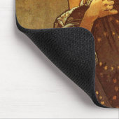 アルフォンス・ミュシャ: ルナ マウスパッド (コーナー)