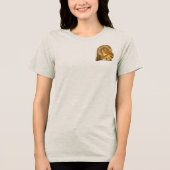 アルフォンス・ミュシャ 十二星座 アール・ヌーヴォー 女性 トライブレンドTシャツ (正面)