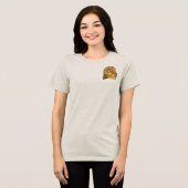 アルフォンス・ミュシャ 十二星座 アール・ヌーヴォー 女性 トライブレンドTシャツ (正面全面)
