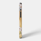 アルフォンス・ミュシャ「四つの花:百合」 iPhoneケース (左側面)